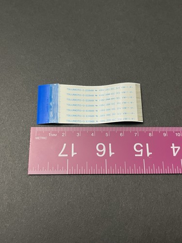 TSUJIMOTO-D E228488 AWM 2896 Flat Reverse Cable 30V VW-1-F  29.1mmX 76.2mm 28PIN