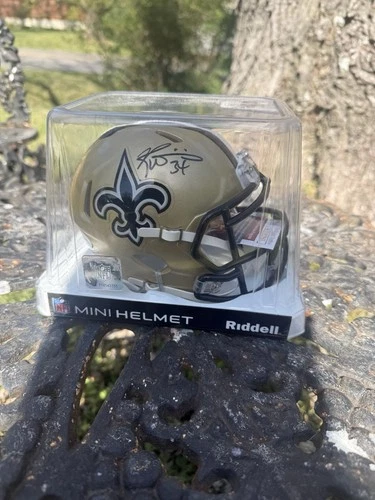 Ricky Williams New Orleans Saints Autographed NFL Mini Helmet JSA Authenticated