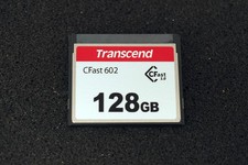 Transcend CFast 602 - 128GB CFast SSD - Compact Flash Memory Card - TS128GCFX602