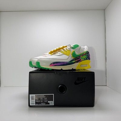 Nike Air Max 90 Grateful Dead x Oregon Ducks IM2511-100 Men's Size 12 Brand New