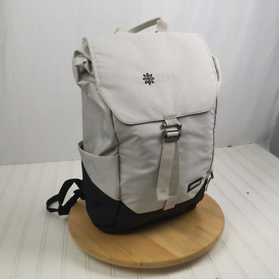 Thule Leeds Laptop Backpack READ CONDITION Concrete & Black #9020-34CRBK