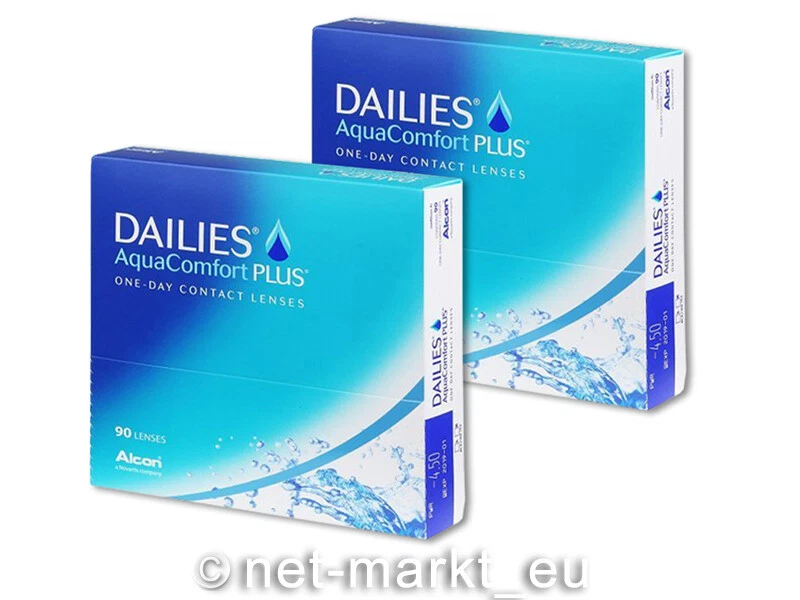 FOCUS DAILIES AquaComfort Plus 2x90 Stück + 10 Stück gratis DHL Versand