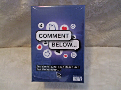 Comment Below Game~From Creators of What Do You Meme~2020~New