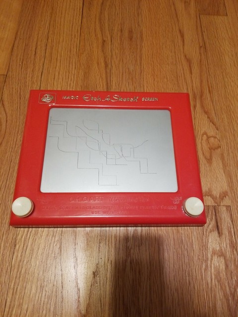 Vintage Etch A Sketch Magic Screen No. 505 Ohio Art. - Works Great | eBay