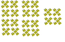 100 Pack 20 AMP ATC/ATO Standard Regular Fuse Blade 20A Car Truck Boat Marine RV