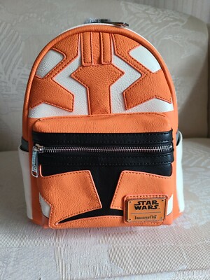 Star Wars Loungefly Cosplay Mini Backpack Ahsoka Clone Trooper