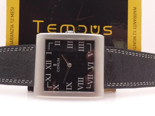 CORUM BUCKINGHAM BOX&PAPERS 157.181.20 STEEL HAND WINDING YEAR 2013 WATCH