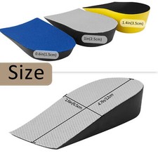 Invisible Height Increased Insoles Heel Lift Pad Taller Concealed Shoe Inserts