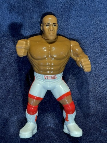 Vintage 1992 WWF Virgil Hasbro Action Figure WWE T...