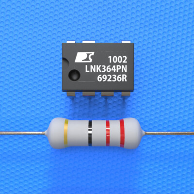 LNK364PN + Widerstand 22 Ohm 3 Watt Reparaturset AEG, Whirlpool, Bauknecht