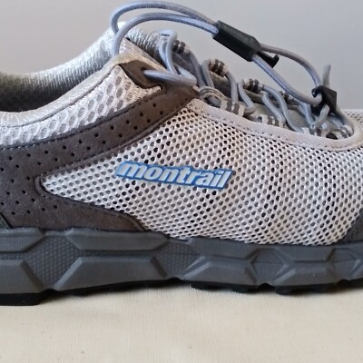 Montrail Grey Hiking Sneakers Shoes Men display picture 3