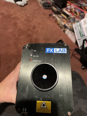 FX Lab G018eD Beugungslaser 100mV rot 50mV grün Disco Lichter ��