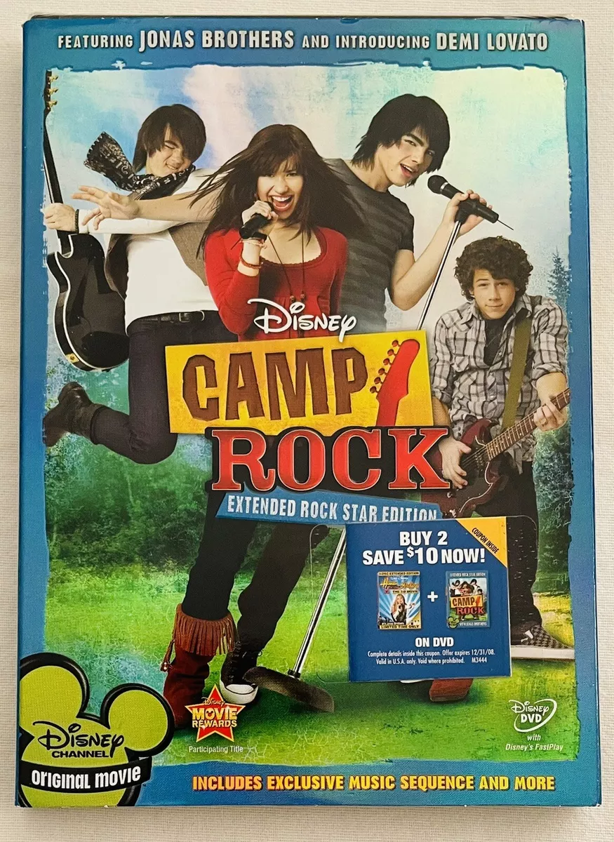 Cast Van Camp Rock Film Series Disney Camp Rock DVD - Extended Rock Star Edition - New! 786936750812 | eBay