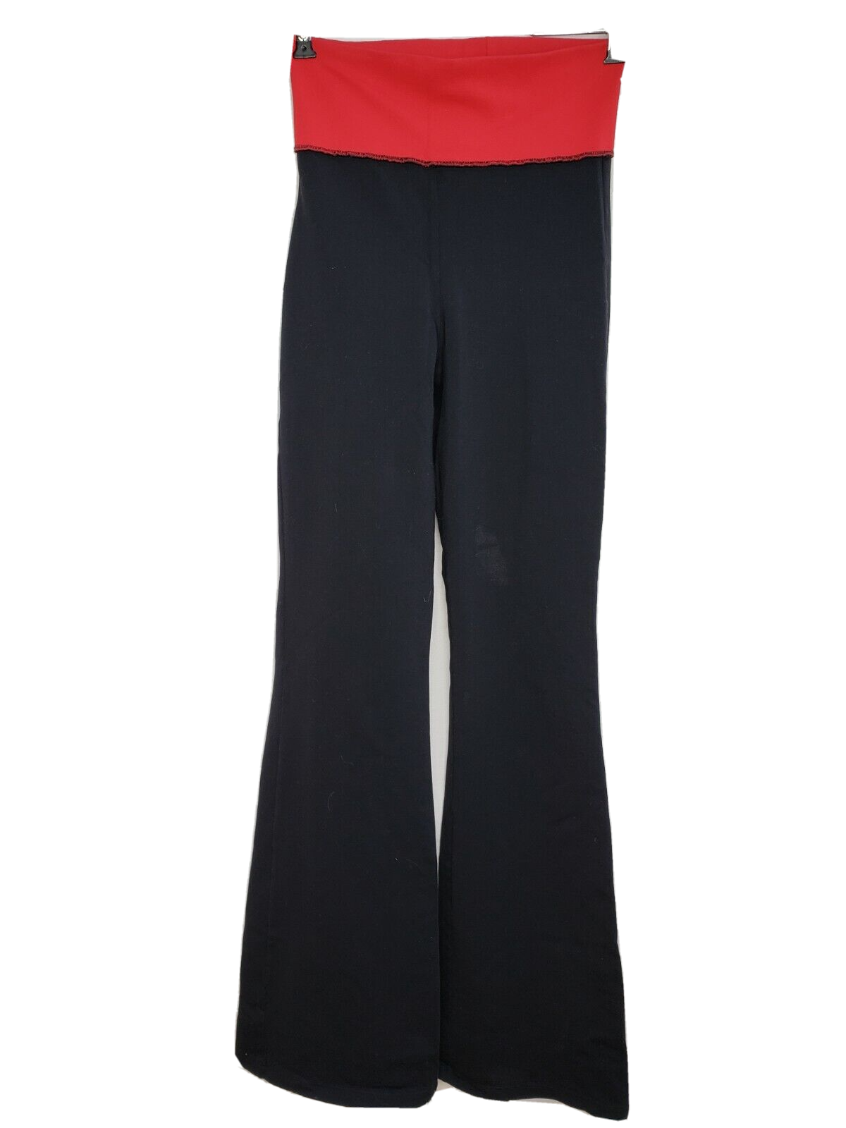 Red Flare Yoga Pants