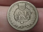 1863 Copper Nickel Indian Head Cent Penny- Good Details