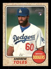 2017 Topps Heritage High Numbers #531 Andrew Toles NM-MT RC Rookie Dodgers