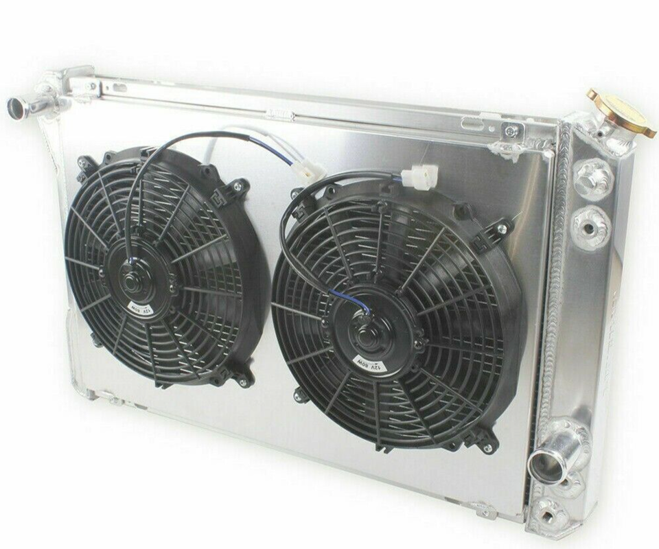 For 1982-92 Chevy Camaro/Firebird Trans Am 3Row Aluminum Radiator+12 ...