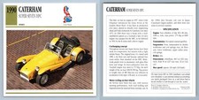 Caterham - Super Seven HPC - 1990 Sports - Classic Cars Collectors Club Card