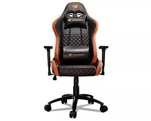 Cougar Armor S - gaming chair, black/orange, Gaming Chairs, M Gaming