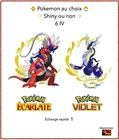 Pokemon Shiny 6IV au Choix - Pokemon Écarlate / Violet