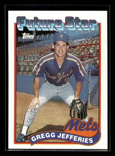 Gregg Jefferies #233 1989 Topps card
