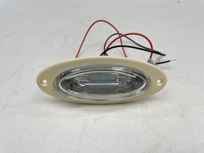 ITC 69369 FLUSH MOUNT LED DOCKING LIGHT IVORY WHITE MARINE BOAT