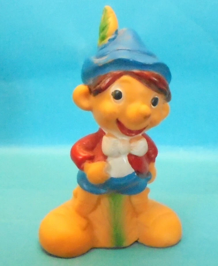 PINOCCHIO hautfarbenes Gesicht Hohlkörper Figur Fa. Hopf ? - Bild 1 von 2