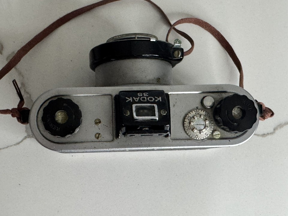 Vintage Kodak 35 Post WW avec synchronisation Flash non testé