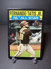 2021 Topps Series 2 Fernando Tatis Jr. 1986 NL All-Star Black Parallel 238/299