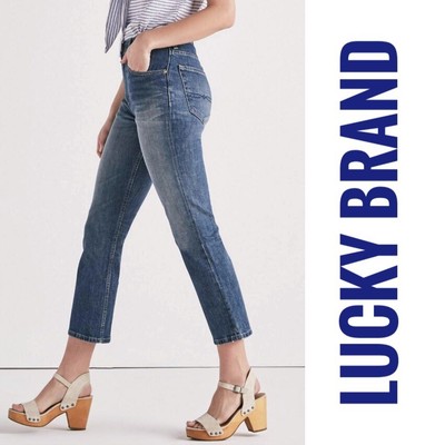 Lucky Pins High Rise Cropped Jean Size 