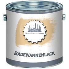 Lausitzer Farbwerke Badewannenlack GFK Badewannenbeschichtung SET Beige