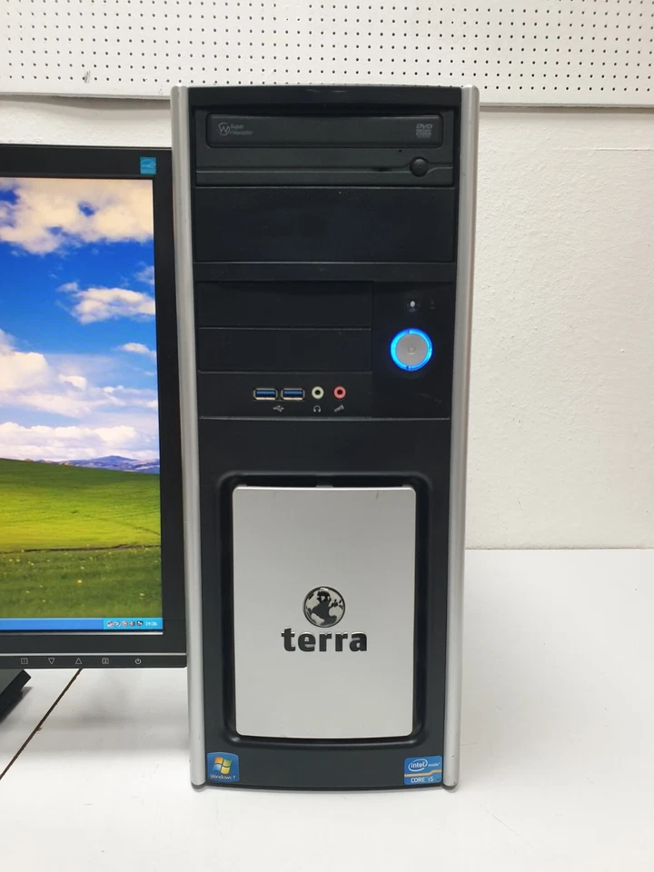 TERRA ASUS Windows XP Gamer PC 4GB i5 4x 3,30GHz 500GB DVD HDMI DVI Computer - Bild 4 von 4