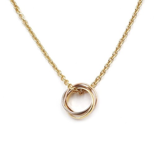 Cartier TRINITY NECKLACE White Gold, Yellow Gold, Rose Gold