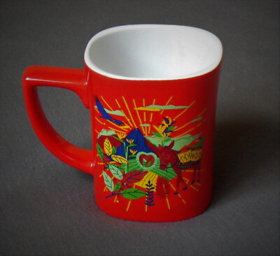 Nescafe Keramiktasse ''Crown Respectfully'' limitierte Edition Kaffee-Tasse Neu # 
