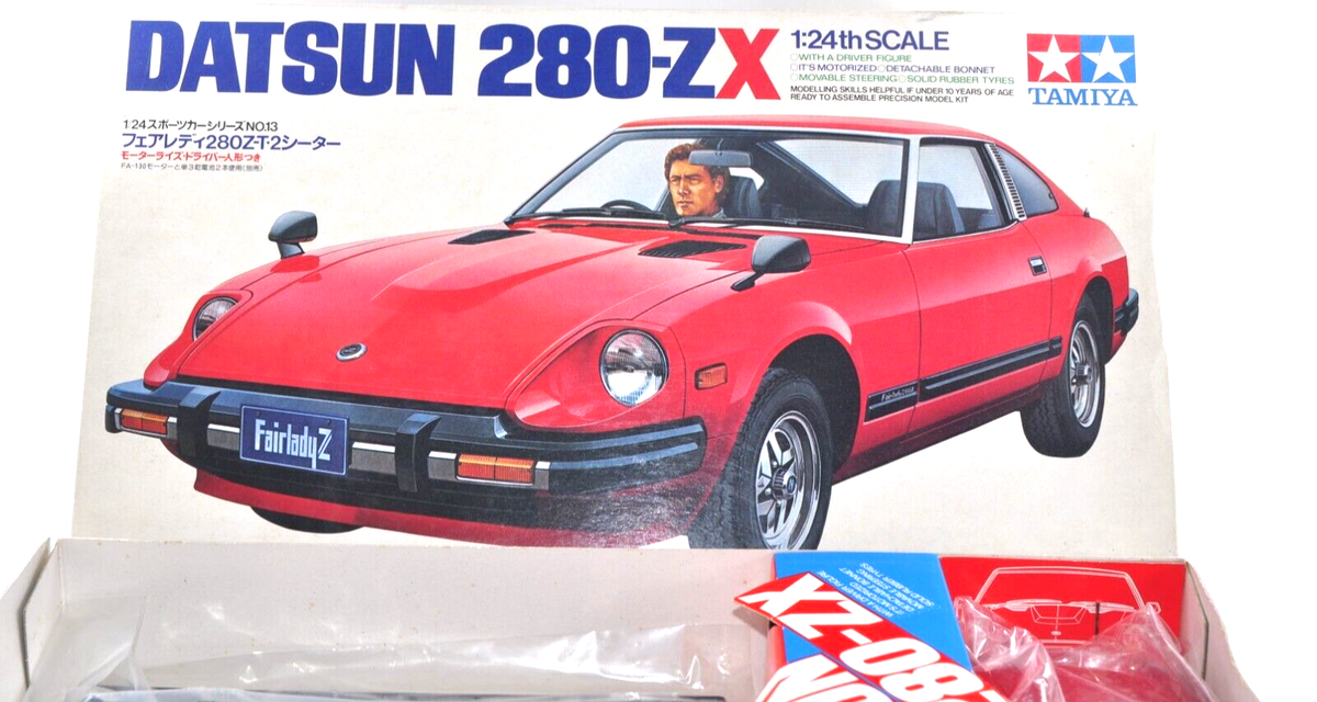 Vintage Tamiya Oshika 1/24 Datsun 280ZX Normal Roof Rare Motorized
