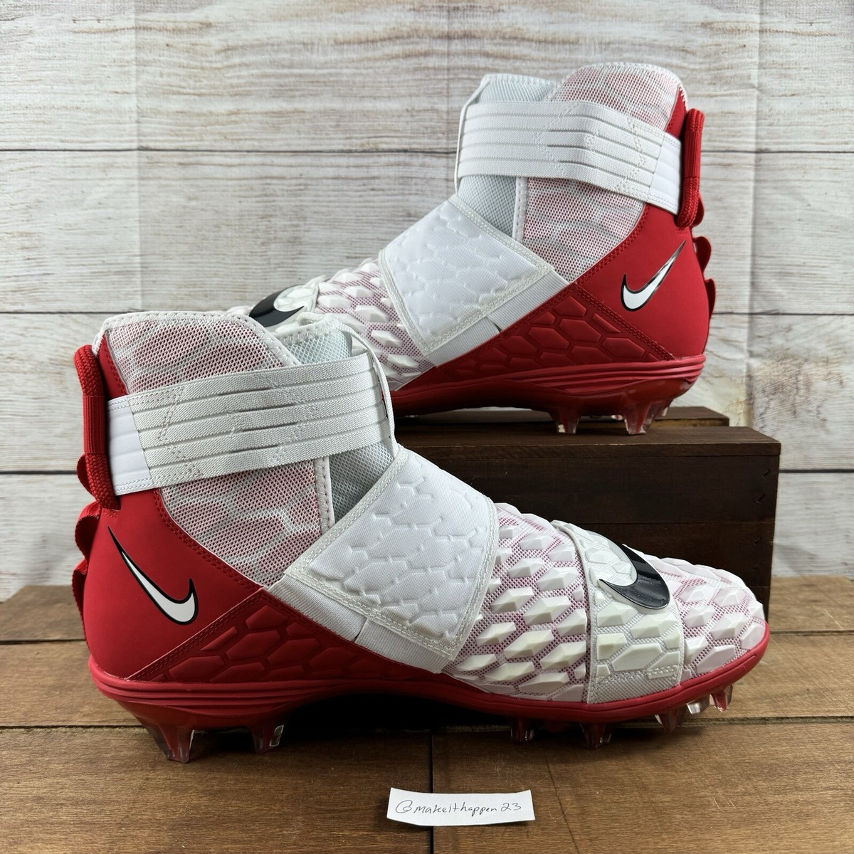 Nike Ohio State PE Force Savage Elite 2 TD Football Cleats White