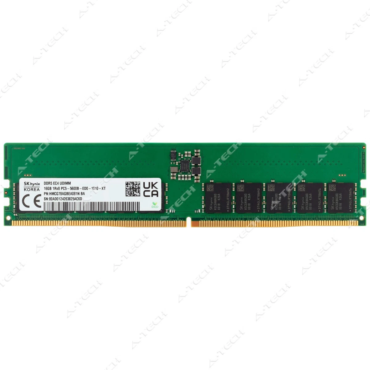 16 GB Total Capacity ECC RAM Computer Memory (RAM) for sale | eBay