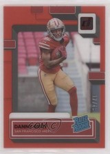 2022 Panini Clearly Donruss Rated Rookie Red 17/49 Danny Gray #83 0xe0