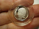 RONALD REAGAN  .999   SILVER   1/10 OUNCE     GEM PROOF