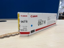 Canon 067H High Yield Cyan Toner Cartridge (2,350 Pages*) - New: Open Box