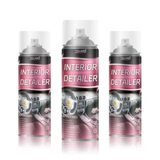 TEKARD Car Interior Cleaner & Polisher - 3x15oz Bottles for Auto Detailing