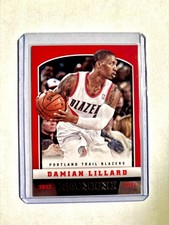 Panini 2012-13 Damian Lillard Rookie Card #262 - Portland Trail Blazers. rookie card picture