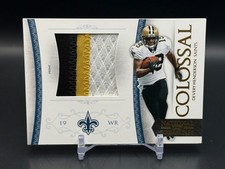 2010 National Treasures Colossal Materials Prime #26 Devery Henderson 1/25! READ