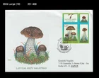 Mushroom,Fungus,Wildlife,Forest,Latvia 2010 FDC,Cover to Japan