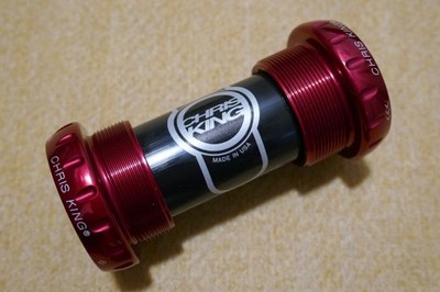 Chris King Innenlager rot Chris King ThreadFit 24 JIS BSA