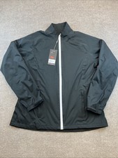 Walter Hagen P11 Waterproof Rain Jacket Women s M Black Full Zip NWT