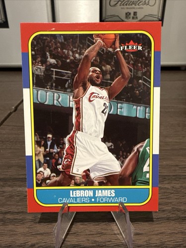 LeBron James #71 2006 Fleer 86-87 20th Anniversary card