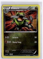 Fraxure 15/20 Dragon Vault Holo Rare