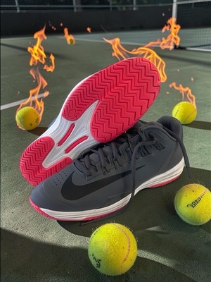 NIB Nike Nadal Lunar Ballistec 1.5 LG Men's Tennis Shoes 812939-002 Size 13 New