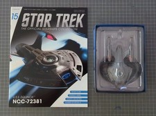 Eaglemoss Star Trek Starships Collection Model #15 USS Equinox With Magazine